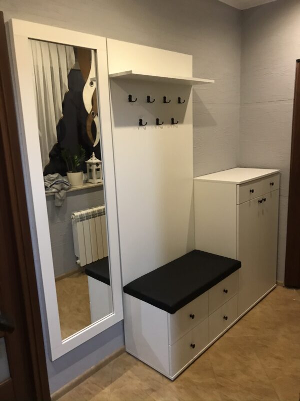 Garderoba w elementach BIAŁA - obrazek 2